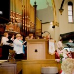 Gordon conducts the Ordination of WomenPriests Choir